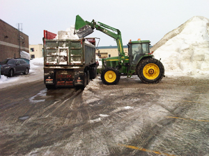 Déneigement commercial